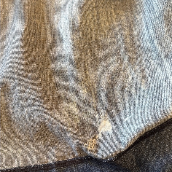 Vintage Polo Jeans Ralph Lauren Blue Floral Cotton Denim Skirt Size 6 - Picture 15 of 15